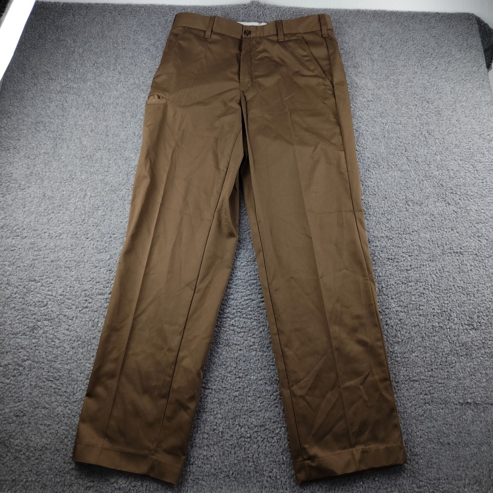 VTG UPS WearGuard Pants Mens 32x32 Work Trousers Brown Utility Vintage NWOT